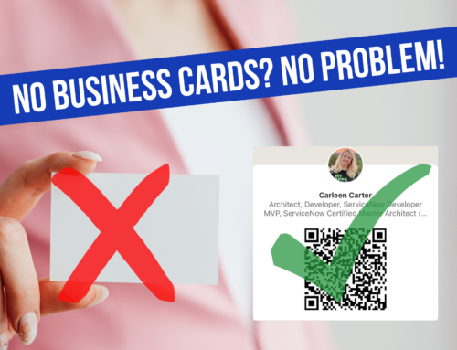 Knowledge 2023 – No business cards, no problem